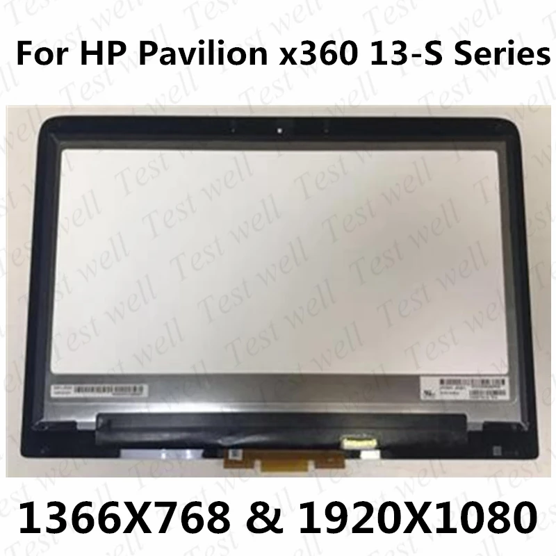 13.3&quot LCD for HP Pavilion X360 13S 13-S series 13-s056nw 13-s003na Display Touch Screen Digitizer Assembly Without Frame | Компьютеры