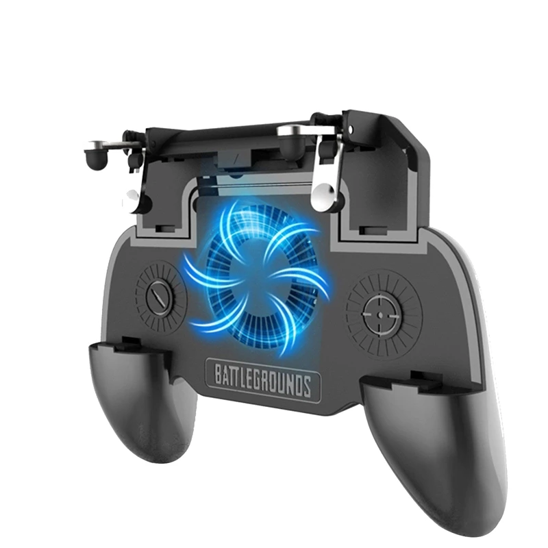  RISE-Pubg Mobile Phone Game Controller Joystick Cooling Fan Gamepad For Android Ios