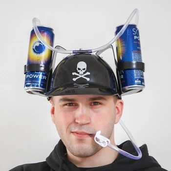 

Helmet "Skull", with holes for cans