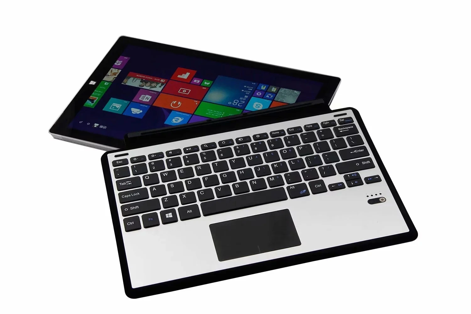 FULAIKATE для microsoft Surface 3 Bluetooth беспроводная клавиатура с Toupad для IOS Android планшетный ПК Windows алюминиевый бизнес