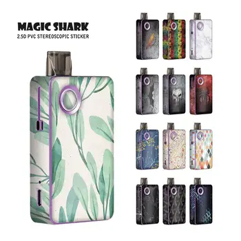

Magic Shark Leaf Flower Skull Batman Flash Man Film Cover for Pal 2 Pod Case Sticker For Artery Pal 2