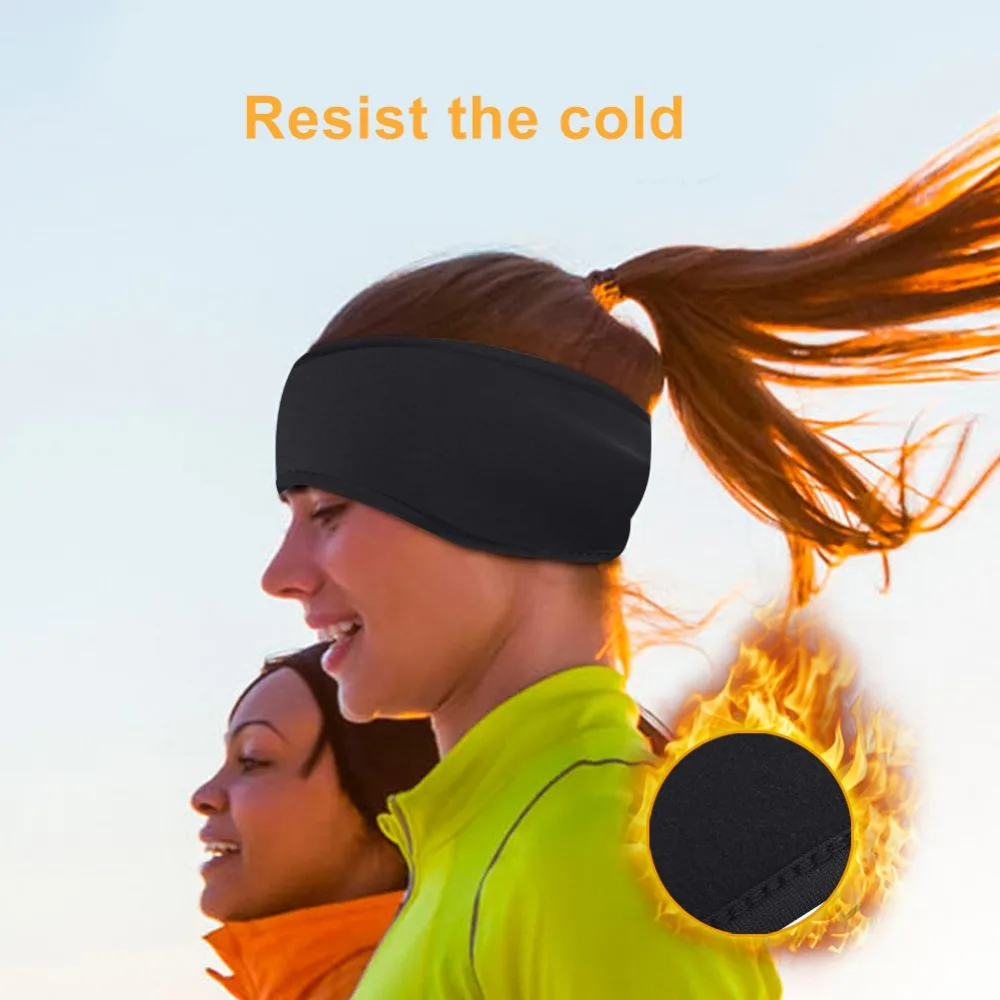 Мужская уличная спортивная повязка на голову для мужчин и женщин, зимняя Ушная муфта, теплая ветрозащитная повязка для головы, защита ушей, головной убор для велоспорта Runni