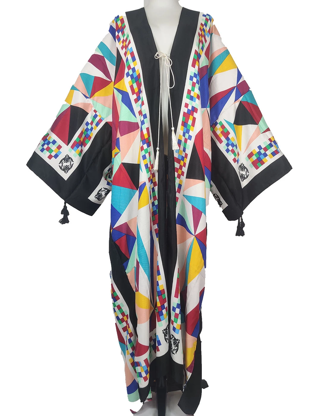 European Elegant Oversize Cotton Long Sleeve Kaftan Bohemian Women's