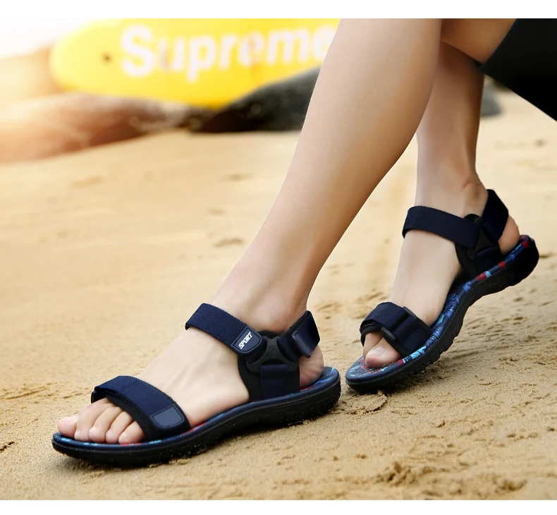 Летние уличные походные женские и мужские пляжные сандалии дышащие Нескользящие кроссовки; тапочки; треккинговые ботинки; Sandalia Masculina Mujer