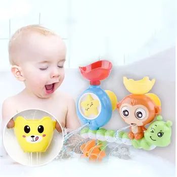 

Baby Cartoon Monkey Classic Shower Bath Toy Animal Starfish Sprinkle Toys Bath