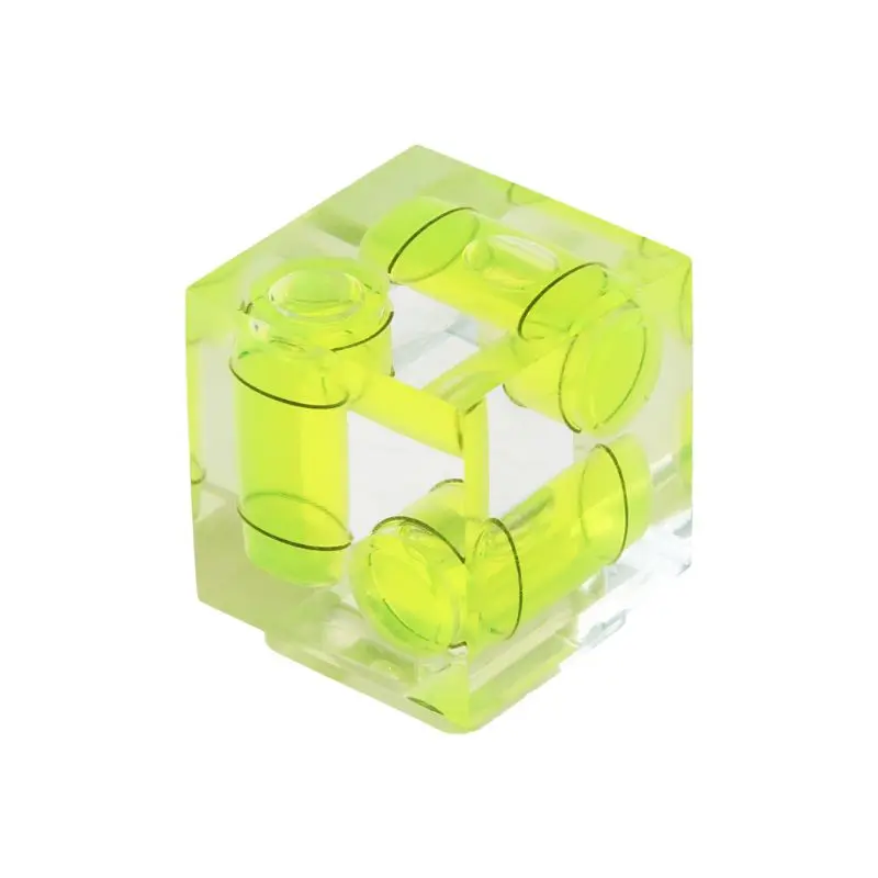 3 level measuring instrument Dimensional Bubble Spirit Level For Camera Level Adapter - Цвет: 3