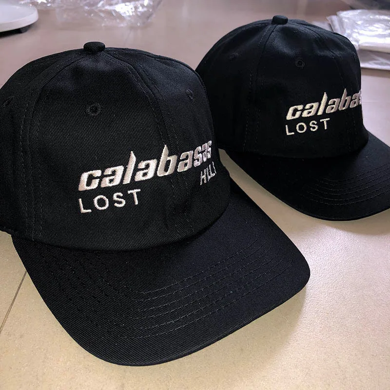 Вышивка Calabasas спортивная бейсболка хип-хоп Уличная одежда Kanye West Кепка s сезон 5 бейсболка