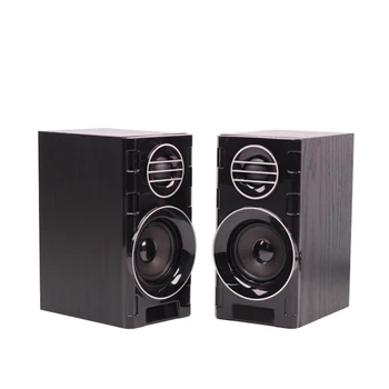

Wooden 2.0 Multimedia Suitable For Mobile Home Desktop Computer Audio USB Mini Active Notebook Desktop Computer Speaker
