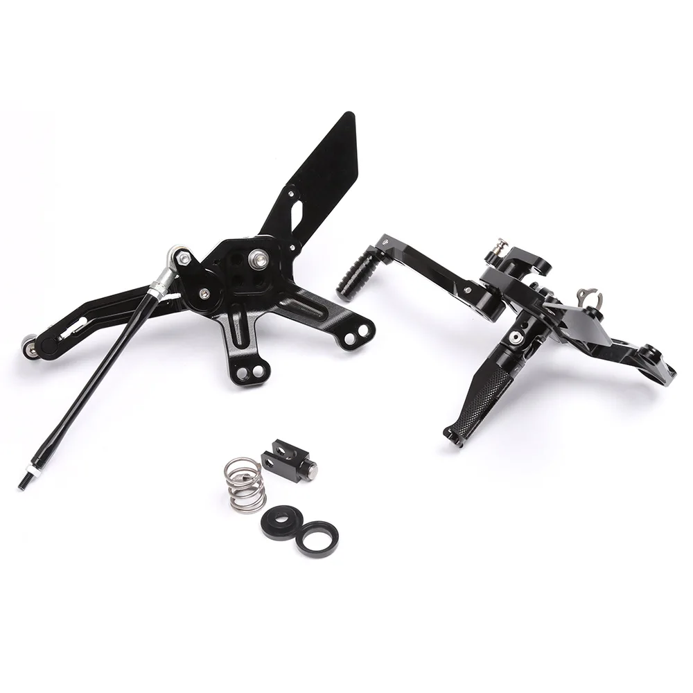 

For Kawasaki Z1000 2014-2016 Motorcycle Rear Sets Rearset Footrest Foot Rest Pegs Footpegs Adjustable CNC T6061 Al Accessories