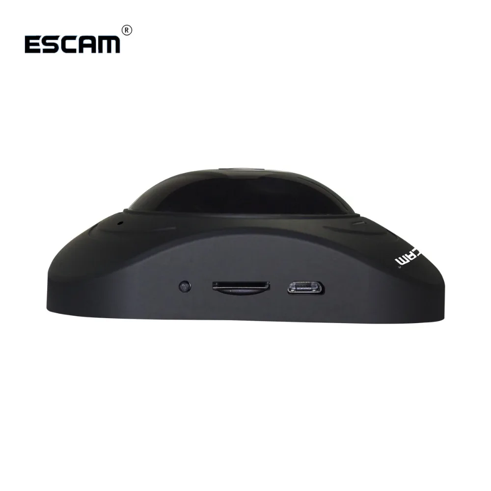 ESCAM Q8 HD 960P 1.3MP 360 градусов панорамный монитор рыбий глаз WIFI ИК Инфракрасная камера