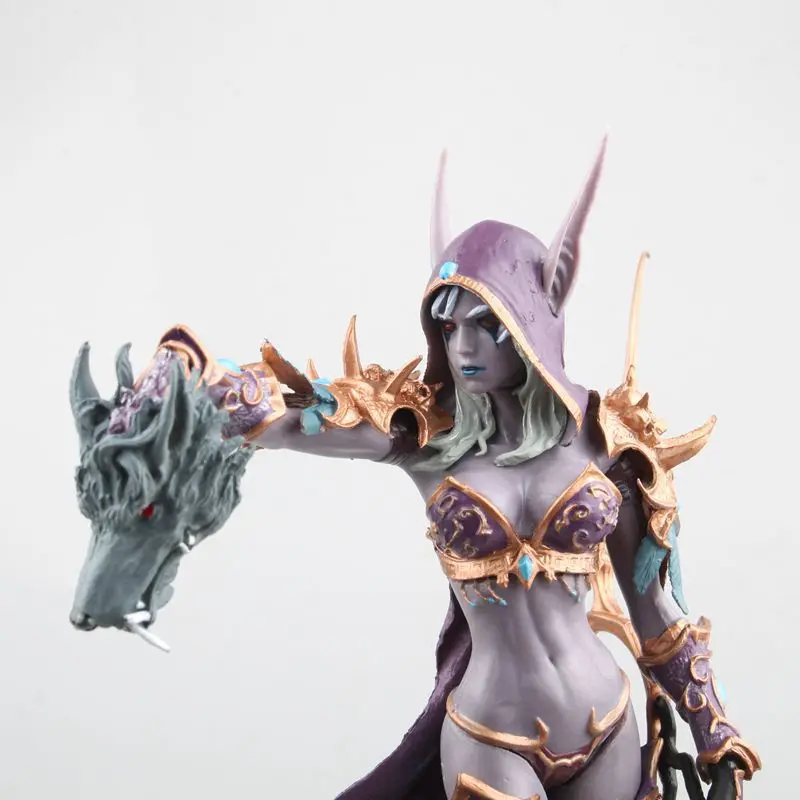 Мир варкрафт Sylvanas призрак королева Sylvanas windrunner статуя Гараж Комплект