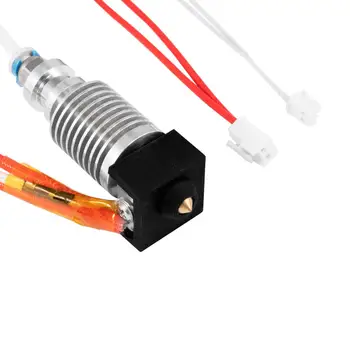 

CREALITY 3D 1.75mm CR-10 V2 Version Hotend Extruder Kits Heat Block For 3D Printer CR-10 V2 With 0.4mm Nozzle printer
