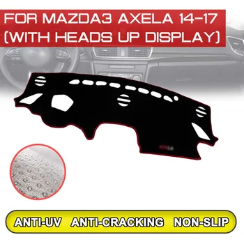 

for Mazda 3 Axela 2014 2015 2016 2017 Car Dashboard Mat Anti-dirty Non-slip Dash Cover Mat UV Protection Shade