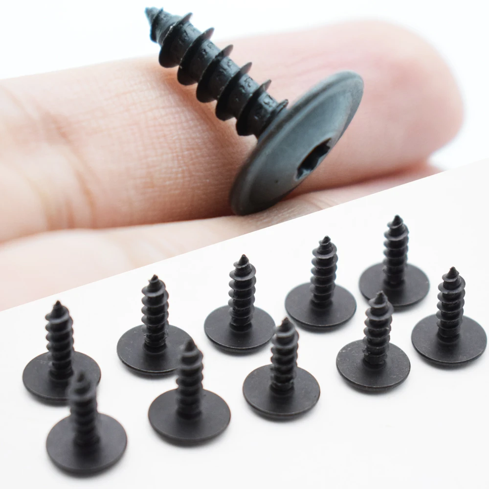 10pcs Engine Cover Undertray Splash Guard Fender Mud Flaps Wheel Arch Torx Screw Bolt Fastener Clips for VW auto fasteners auto accessories car accessories car screws stainless steel clips stainless steel screw