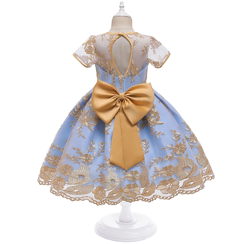 D0126 Рождественское платье для девочек; Детский костюм на Хэллоуин; Vestidos Для Нового Года; От 5 до 10 лет для девочек; Детские вечерние платья принцессы - Цвет: D0126