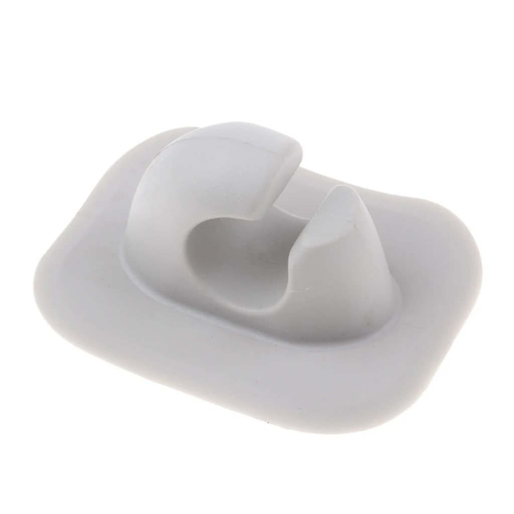 Deluxe PVC Kayak Canoe Fishing Boat Paddle Clips Pole Holder Mount Patch Accessories - Strong & Durable - 10.4 x 7.9 cm