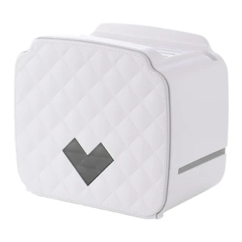 

Toilet Paper Holder Portable Tissue Box Home Storage Box Plastic Waterproof Paper Dispenser Toilet Bathroom Accessorie