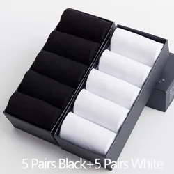 ZARE Men's Cotton Socks New Style Black Business Men Socks Soft Breathable Summer Winter for Male Plus Size A1 C61