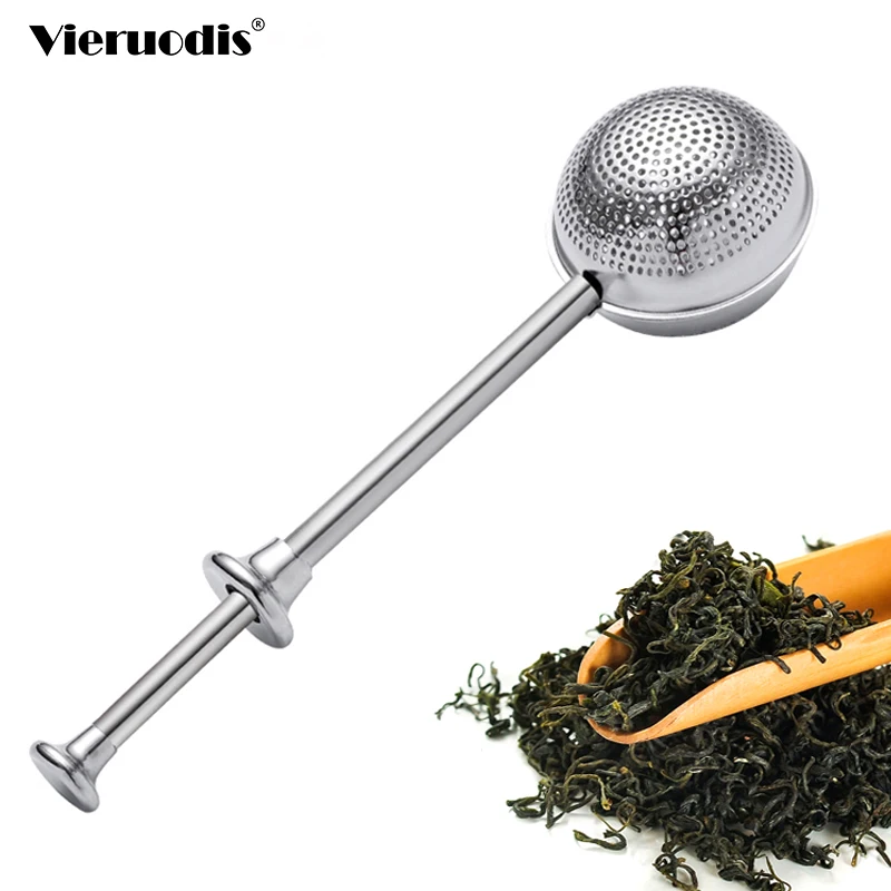 

Mesh Tea Strainer Stainless Steel Tea Infuser Reusable Metal Tea Bag Filter Loose Leaf Green Tea Strainer for Mug Teapot Teaware