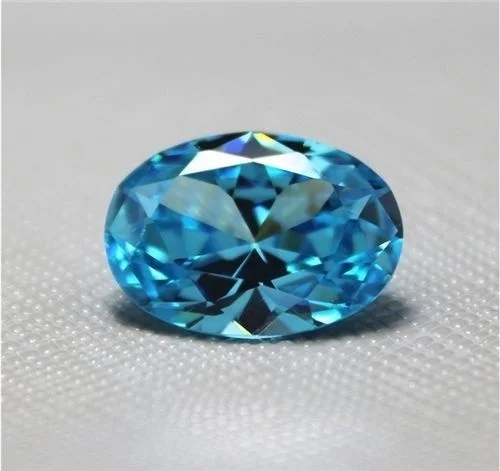 

1PCS 8X8mm AAAAA Ceylon Blue Sapphire Gems 4.5ct Cushion Faceted Cut VVS Loose Gemstone