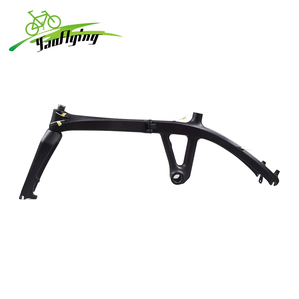 20 &quotкарбоновая Складная велосипедная Рама/вилка китайская дюймов карбоновая