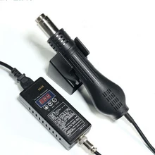 Паяльная станция BGA 8858 EU Plug портативный горячий нагреватель воздуходувки с 1 нагревателем портативный переносной цифровой светодиодный дисплей