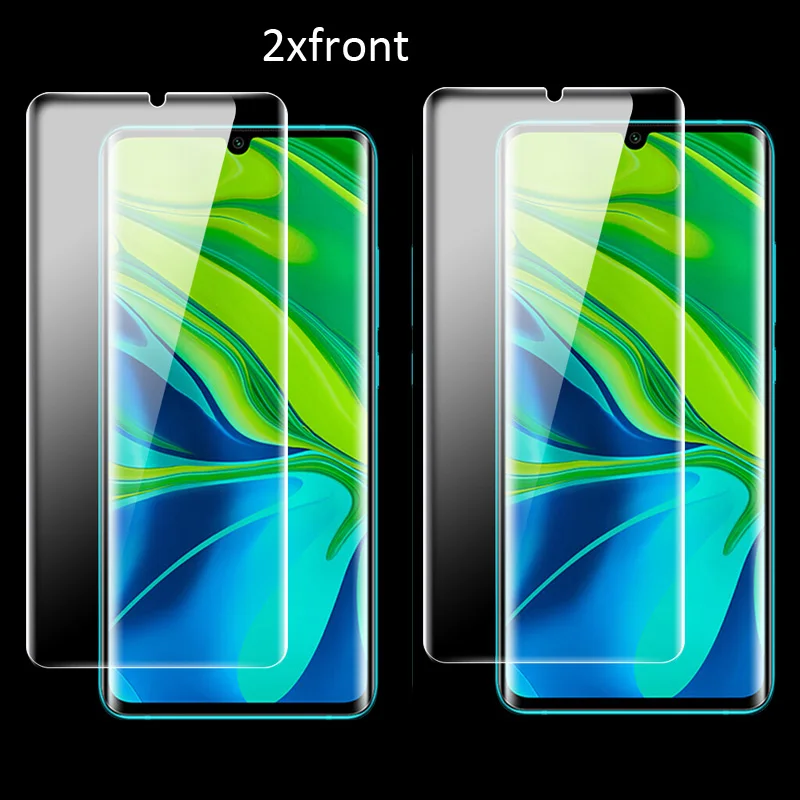 Imak Гидрогелевая пленка для Xiaomi Mi Note 10 Note10 Pro задняя Передняя Задняя Защитная Прозрачная Олеофобная пленка - Цвет: 2xfront