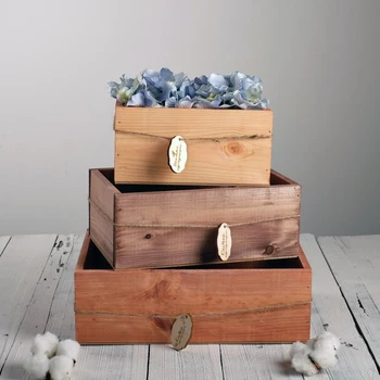 

Set of wooden boxes 3 in 1 "The most beautiful" with a nameplate, 30 x 25 x 20 cm 4710997