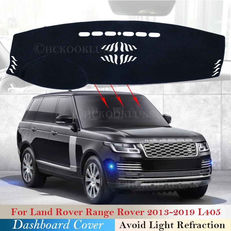 Защитная накладка на приборную панель для Land Rover Range 2013 ~ 2019 аксессуары приборной