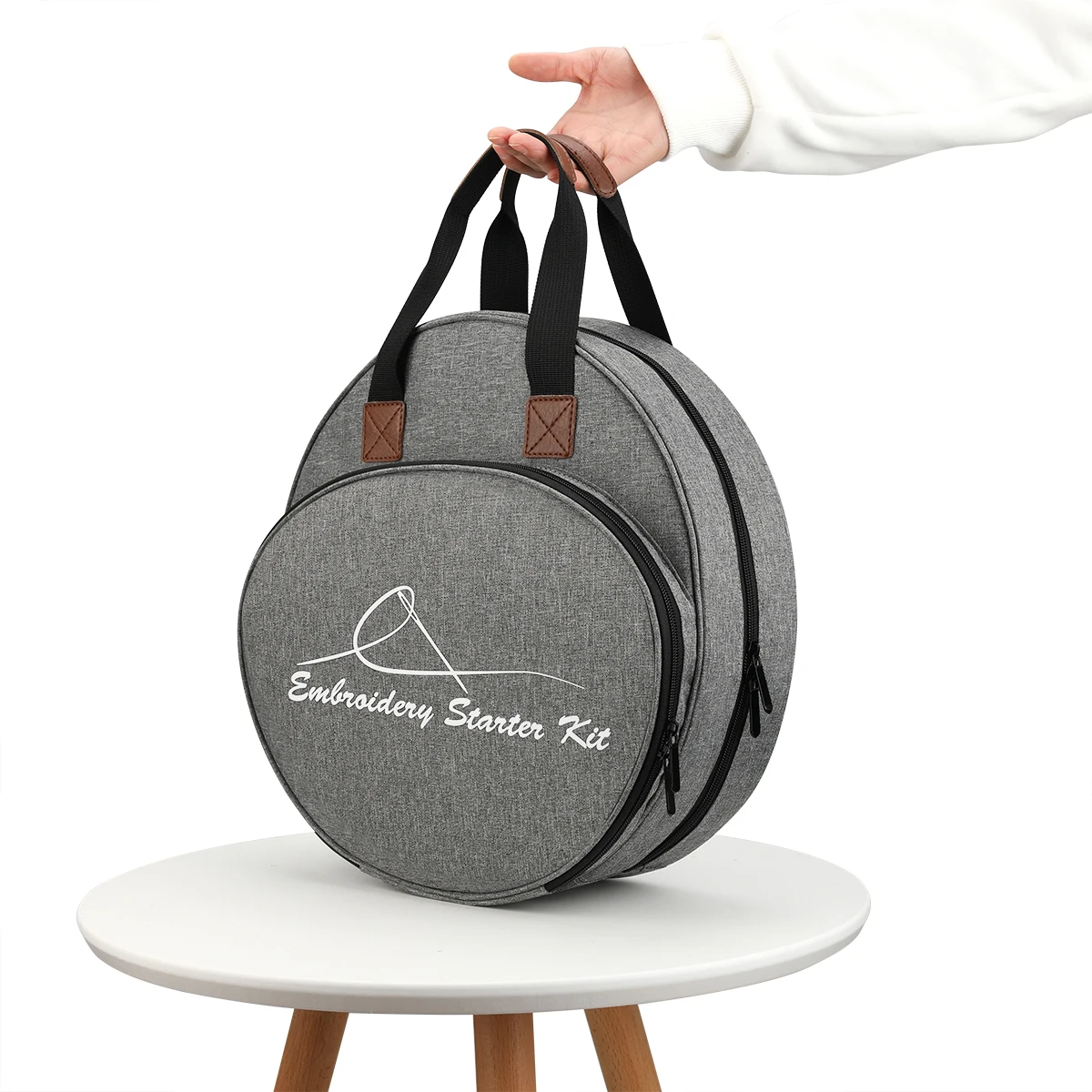 Embroidery Thread Bag Knitting Tote Sewing Accessories