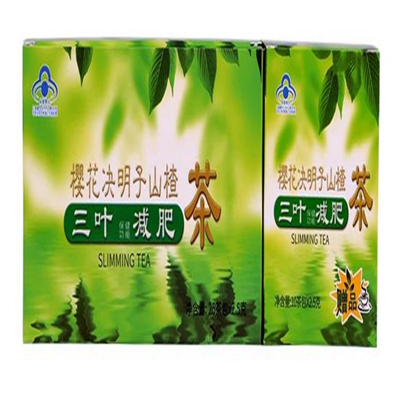 Lose Weight Fat Burner Cassia, hawthorn, three-leaf Slimming Tea Women Detox Natural Beauty Body Slim Care