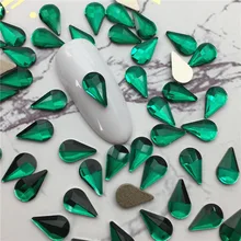 

144Pcs Nail Art Aurora Symphony Transparent Diamond Mixed Aurora Phantom Purple Jewelry Special Shaped Rhinestones & Decorations