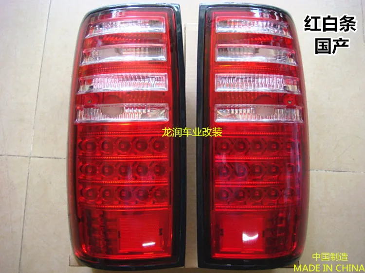 Для Toyota Land Cruiser LC80 FJ80 4500 1991-1997 задние фонари обновленный светодиодный задний фонарь - Color: L R