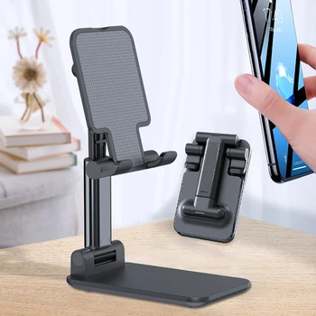 

Adjustable Foldable Phone Tablet Holder Adjustable Desktop Mount Stand Universal Desk Stand for iphone Ipad huawei All Mobile