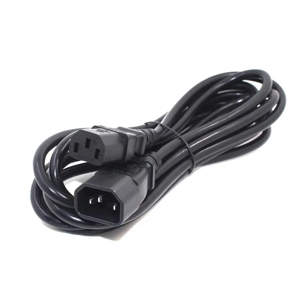 Удлинительный кабель для PDU 3 м 9 8 Фута IEC320 C14 C13 10 А 250 В штекер-гнездо шнур питания