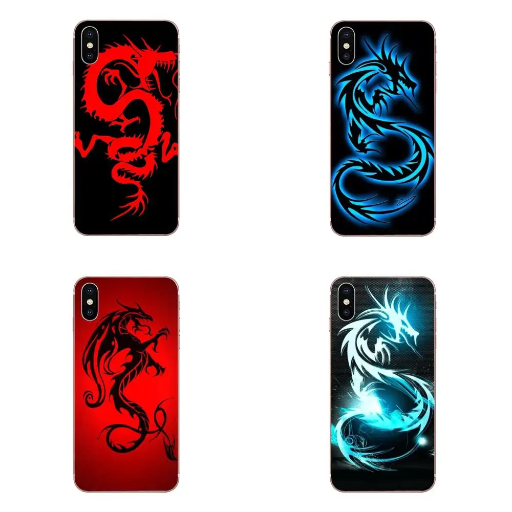 

For Xiaomi Redmi Mi 4 7A 9T K20 CC9 CC9e Note 7 9 Y3 SE Pro Prime Go Play Cute Phone Case The Chinese Zodiac Dragon Diy Colorful
