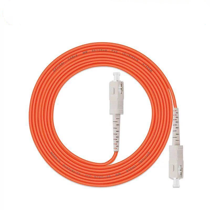 

10PCS SC/UPC-SC/UPC Simplex MM Fiber Optical Patch Cord Multimode OM1 62.5/125um Fibre Channel Cable 3.0mm