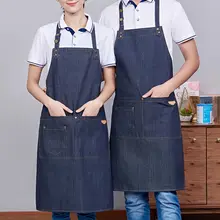 Без рукавов кружево для мужчин и женщин фартук для домашней кухни приготовления пищи водонепроницаемый маслостойкие ногтей Красота Спецодежда R3MF