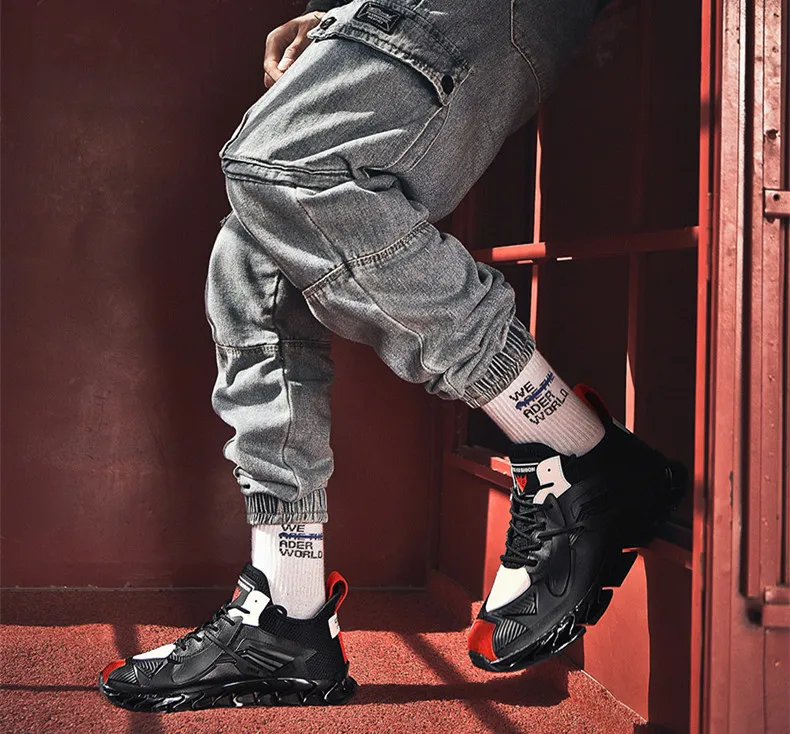 VSIOVRY/Новинка; амортизирующие мужские кроссовки для бега; нескользящие амортизирующие кроссовки; дышащая Спортивная обувь для мужчин; кроссовки для бега в тренажерном зале и прогулок