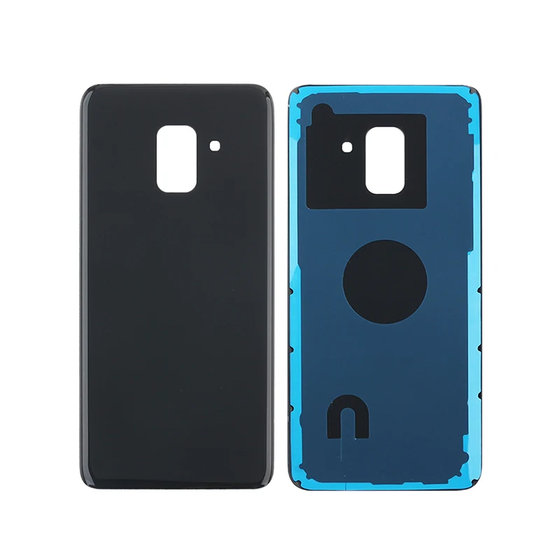 Ocolor для Samsung Galaxy A8 A530 A530F Батарея крышка Защитная батарея чехол Замена для Samsung Galaxy A8 - Цвет: Black