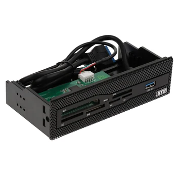 

5.25'' Desktop Computer Case Front Panel Internal Card Reader USB 3.0 Port