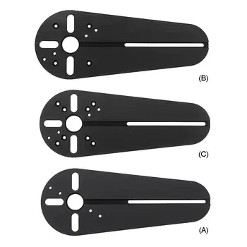 

Circle Cutting Jig for Wood Router Woodworking Milling Universal Type Durable Long Service Life Circle Milling Groove