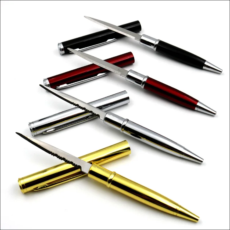 Yushun новая многофункциональная тактическая ручка для самообороны металлические шариковые ручки