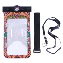 Swiming сумка для телефона креативная богемная печать воздушный шар Сумка Водонепроницаемые чехлы Чехол для мобильного телефона сумки для пляжа аквапарк