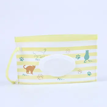 

Eco-Friendly Easy-carry Wipes Container EVA Wet Wipes Bag/case Flip Extraction Portable Wet Wipes Cover for Stroller P31B