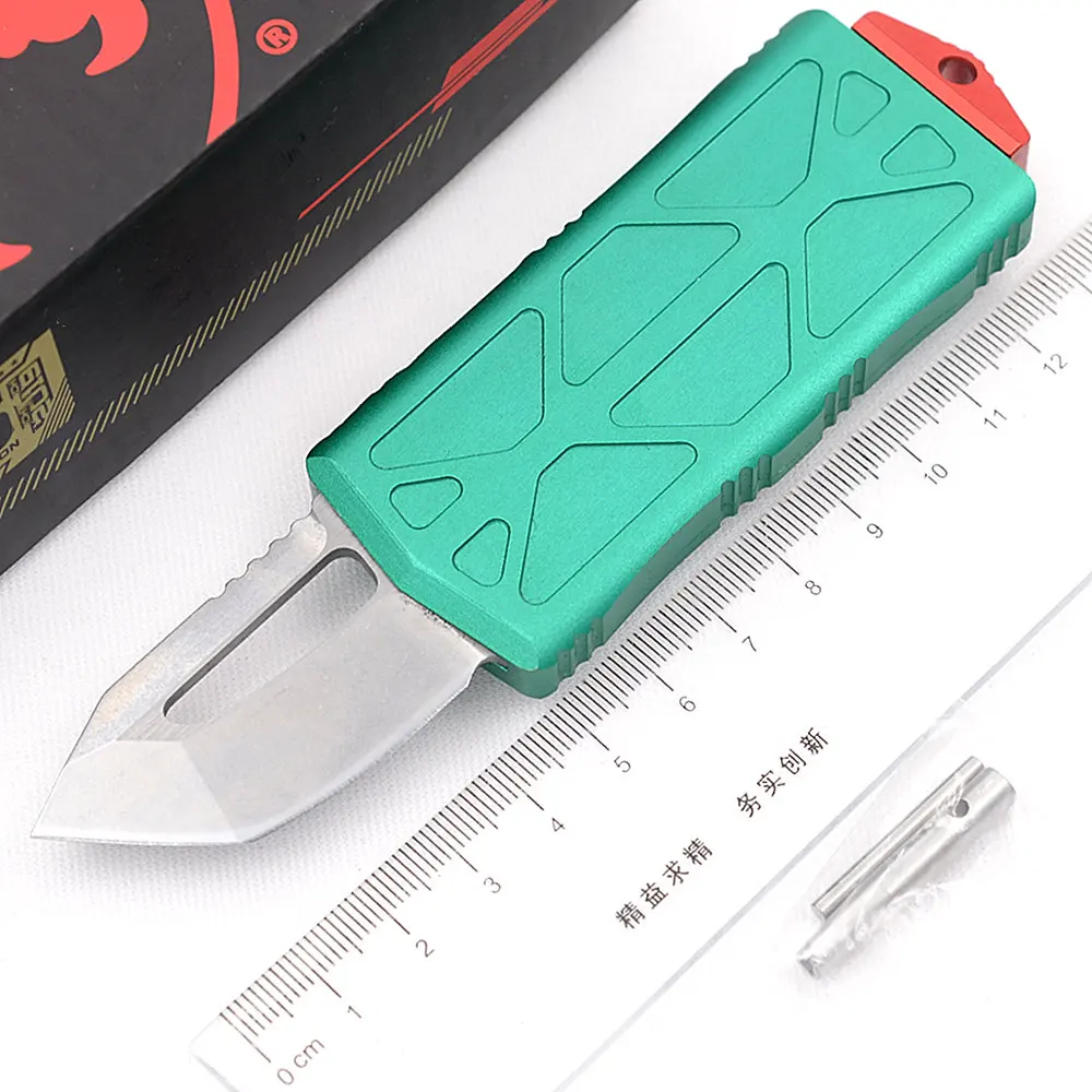 JUFULE MT2021 Small Bounty Hunter Aluminium handle Steel Blade Survival EDC camp hunt outdoor kitchen Tool Key Utility knife