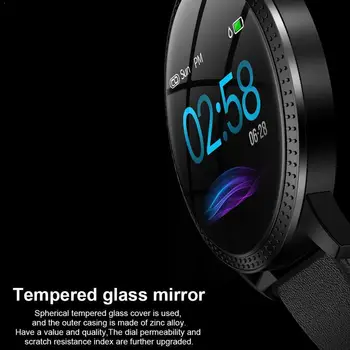 

Sport Smart Watch OLED Color Screen IP67 Waterproof Blood Pressure Monitor Rate Smart Heart Band Smartwatch Oxygen V7F8