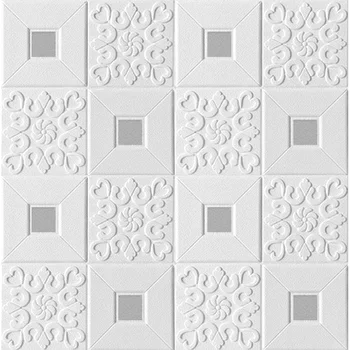 

DIY Self Adhesive 3D Brick Wall Stickers Living Room Decor Foam Waterproof Wall Covering Wallpaper For TV Background Kids Room