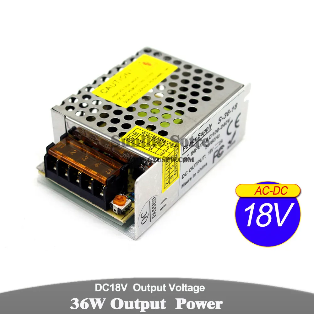 18v36w