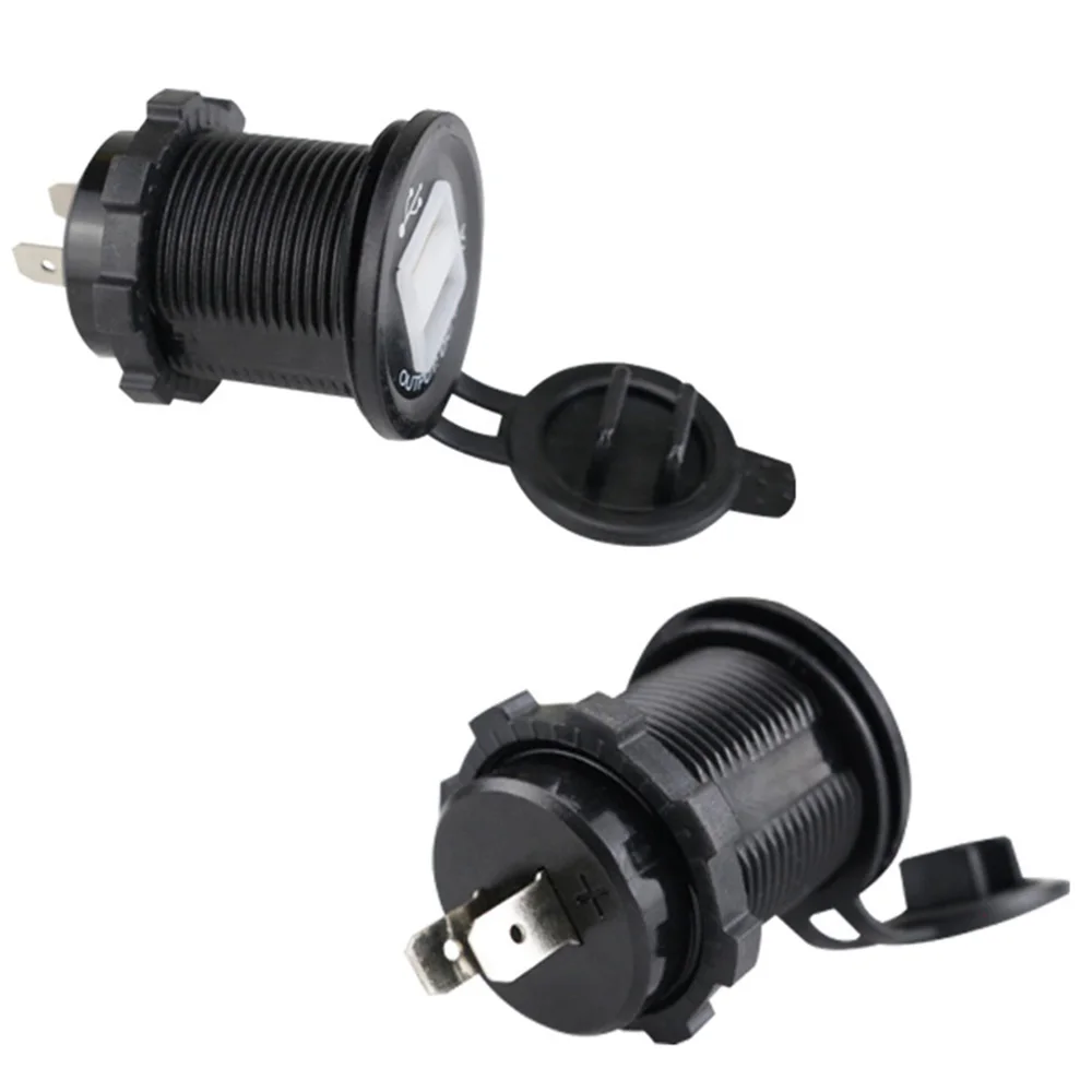12 V/24 V Dual USB Автомобильное зарядное устройство светодиодный светильник 5V3. 1A Автомобиль Мотоцикл Водонепроницаемый изменение USB Зарядное устройство гнездо высокое качество N14